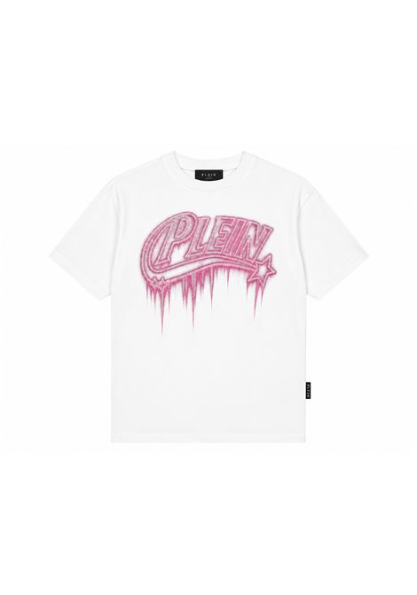T-shirt con strass PHILIPP plein junior | F6PHJGTH026002
